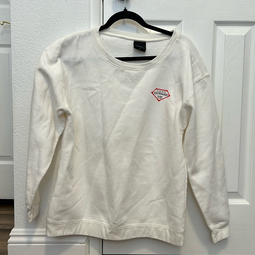 Jack’s Surfboards Medium Cream Crewneck
